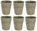 Tasses à Cappuccino Cosy & Trendy Bistro Thyme Green 290 ml - 6 pièces