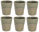 Tasses à Cappuccino Cosy & Trendy Bistro Thyme Green 290 ml - 6 pièces