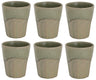 Tasses à Cappuccino Cosy & Trendy Bistro Thyme Green 290 ml - 6 pièces