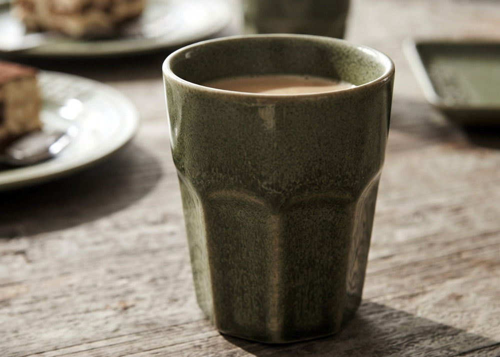 Tasses à Cappuccino Cosy & Trendy Bistro Thyme Green 290 ml - 6 pièces