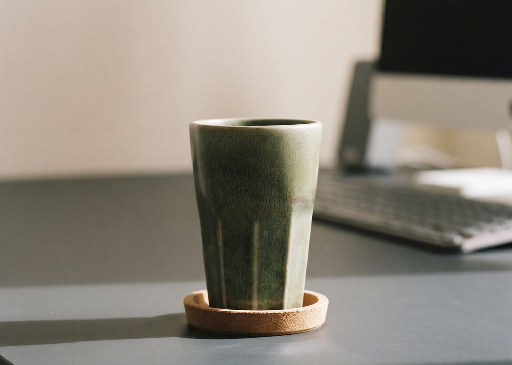 Tasses à latte macchiato Cosy & Trendy Bistro Thyme Green 450 ml - 6 pièces