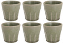Tasses à espresso Cosy & Trendy Bistro Thyme Green 90 ml - 6 pièces