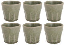 Tasses à espresso Cosy & Trendy Bistro Thyme Green 90 ml - 6 pièces
