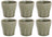 Tasses à espresso Cosy & Trendy Bistro Thyme Green 90 ml - 6 pièces