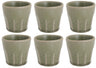 Tasses à espresso Cosy & Trendy Bistro Thyme Green 90 ml - 6 pièces