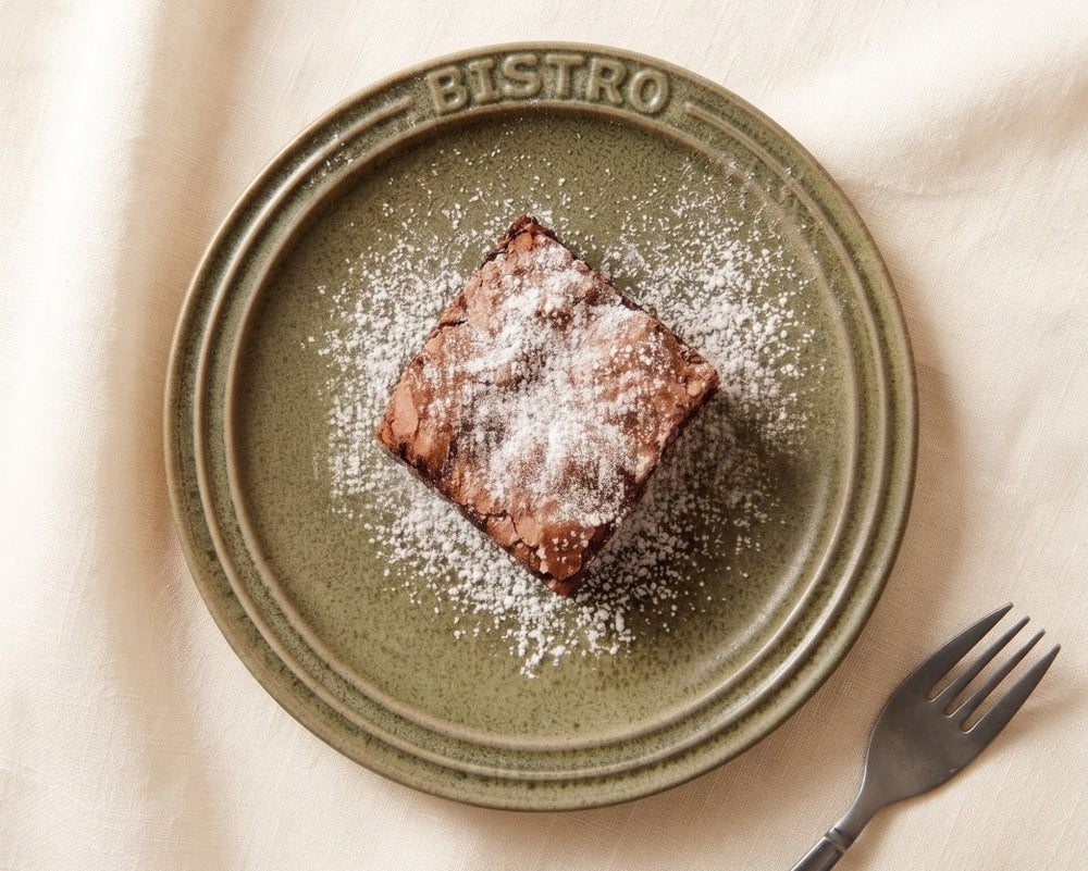 Assiettes à petit déjeuner / Assiettes à dessert Cosy & Trendy Bistro Thyme Green ø 21 cm - 6 pièces