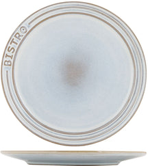 Assiettes plates Cosy & Trendy Bistro Vintage White ø 28 cm - 6 pièces