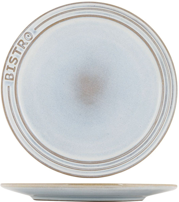 Assiettes plates Cosy & Trendy Bistro Vintage White ø 28 cm - 6 pièces