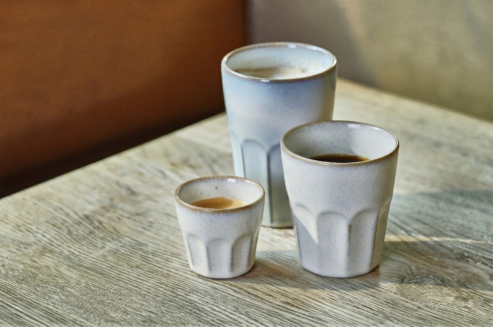Tasses à Cappuccino Cosy & Trendy Bistro Vintage White 290 ml - 6 pièces