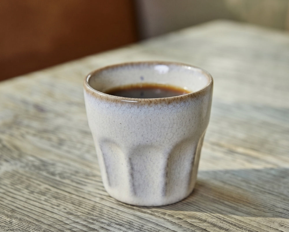 Tasses à espresso Cosy & Trendy Bistro Vintage White 90 ml - 6 pièces