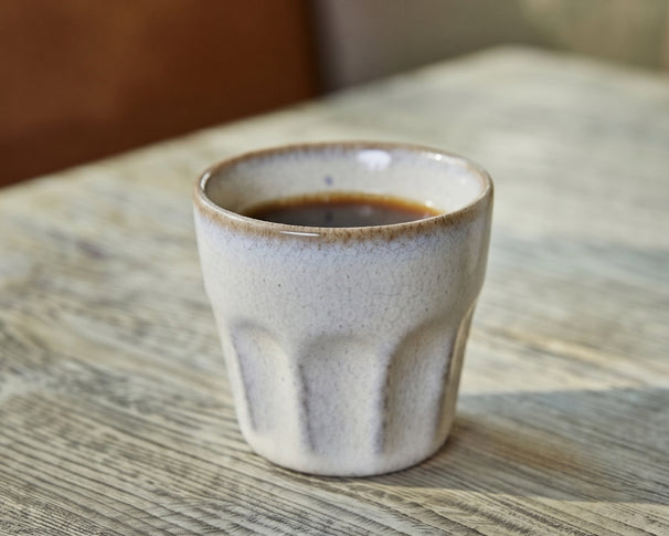Tasses à espresso Cosy & Trendy Bistro Vintage White 90 ml - 6 pièces