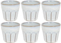 Tasses à espresso Cosy & Trendy Bistro Vintage White 90 ml - 6 pièces