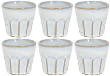 Tasses à espresso Cosy & Trendy Bistro Vintage White 90 ml - 6 pièces