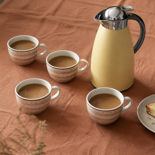 Cosy & Trendy Mugs Sintra Terracotta 350 ml - 4 pièces