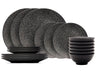 Ensemble de service Cosy&Trendy - Service 6 personnes - Candy Black - 18 pièces