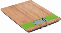 Balance de cuisine en bambou Cosy & Trendy Vert - Max. 5 kg