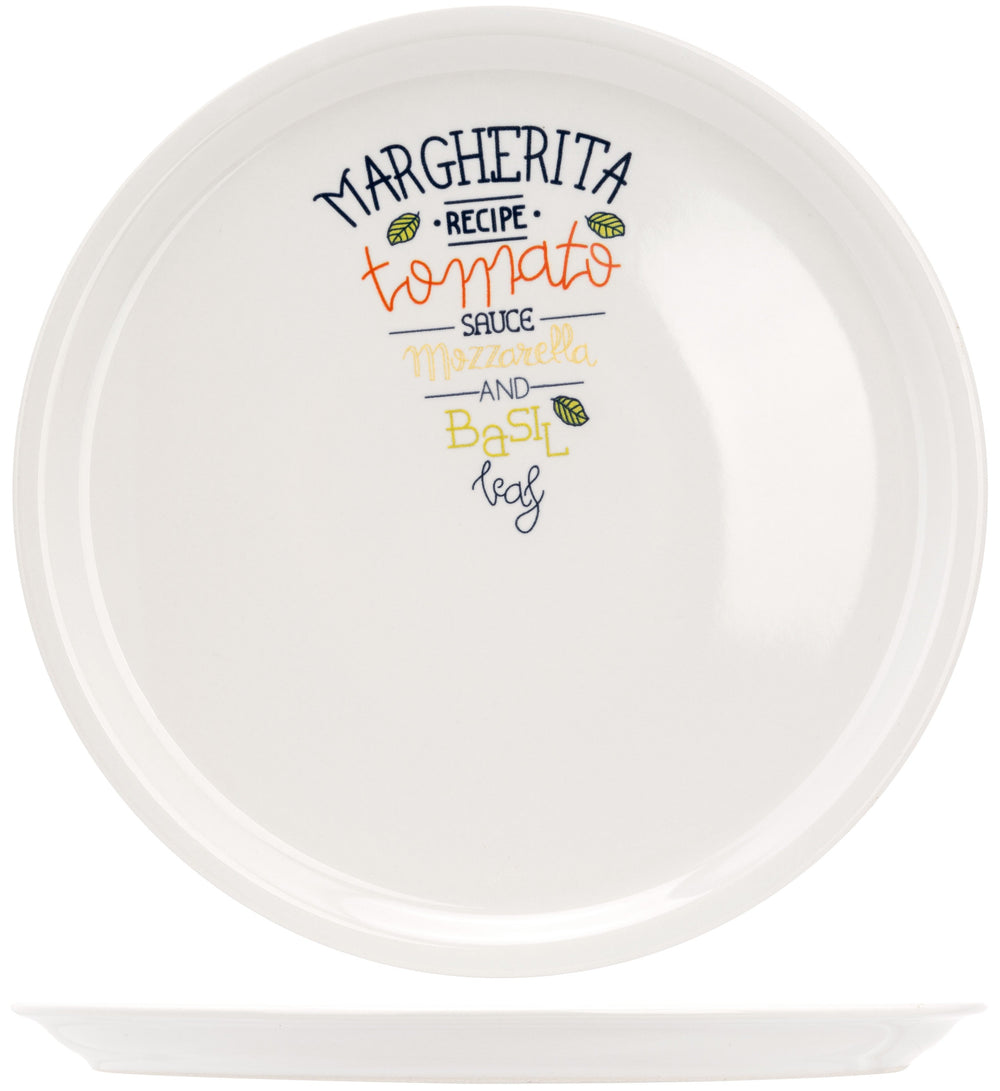  Assiettes à pizza Cosy & Trendy Margarita - ø 30 cm - 6 pièces