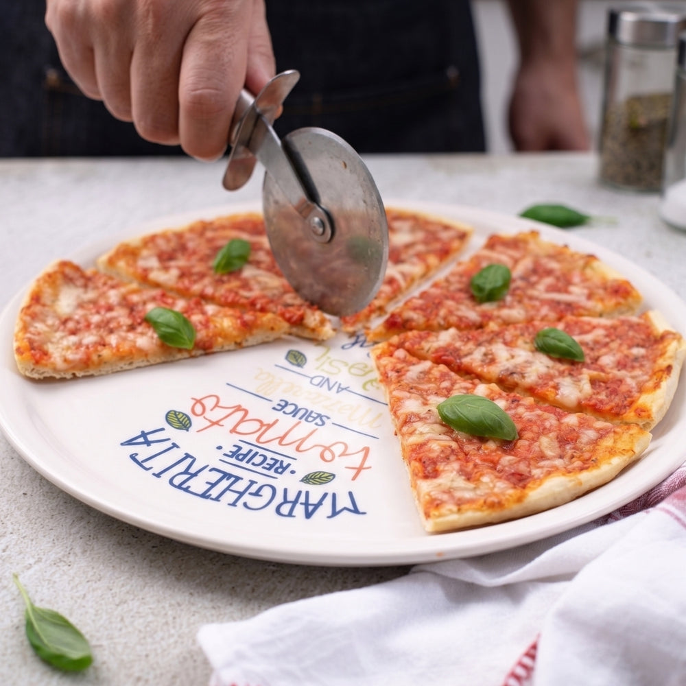  Assiettes à pizza Cosy & Trendy Margarita - ø 30 cm - 6 pièces