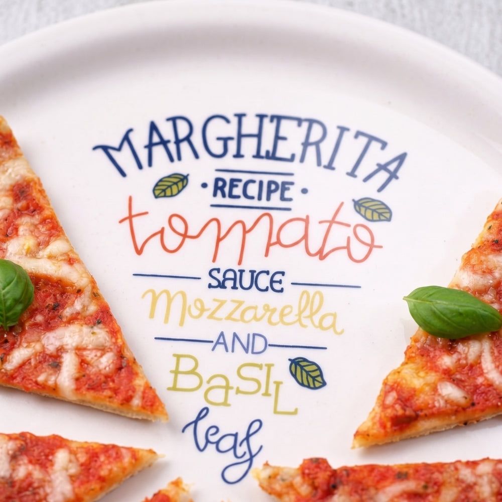  Assiettes à pizza Cosy & Trendy Margarita - ø 30 cm - 6 pièces