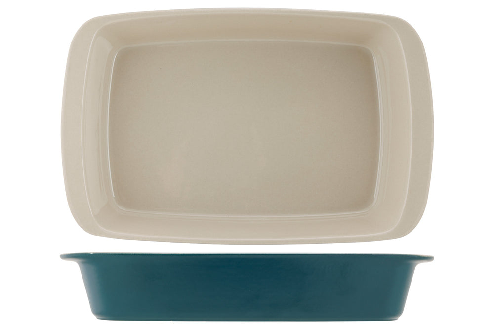 Plat a gratin Cosy & Trendy - en faïence - Fontestic - 34 x 21 x 5,5 cm