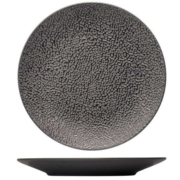 Set d'assiettes Cosy & Trendy - Porcelaine - Candy Black - 26,8 cm - 4 pièces
