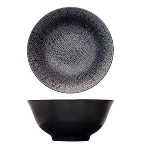 Set de bols Cosy & Trendy - en porcelaine - Candy Black - ø 16 cm - 4 pièces