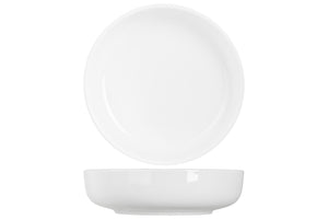 Set d'assiettes Cosy&Trendy - Assiette creuse - Moon White - Ø 19 cm - 4 pièces