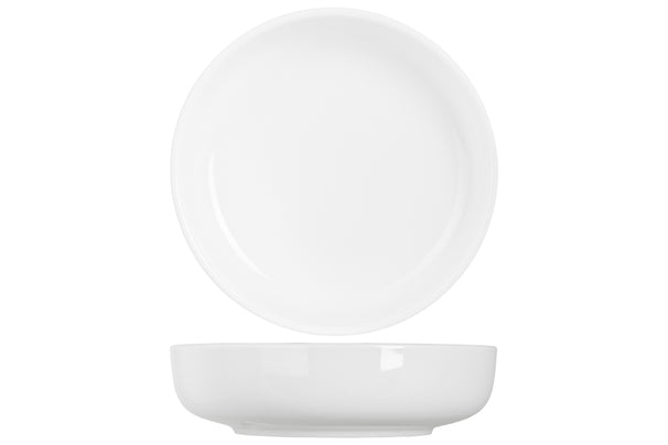 Set d'assiettes Cosy&Trendy - Assiette creuse - Moon White - Ø 19 cm - 4 pièces
