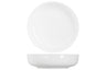 Set d'assiettes Cosy&Trendy - Assiette creuse - Moon White - Ø 19 cm - 4 pièces