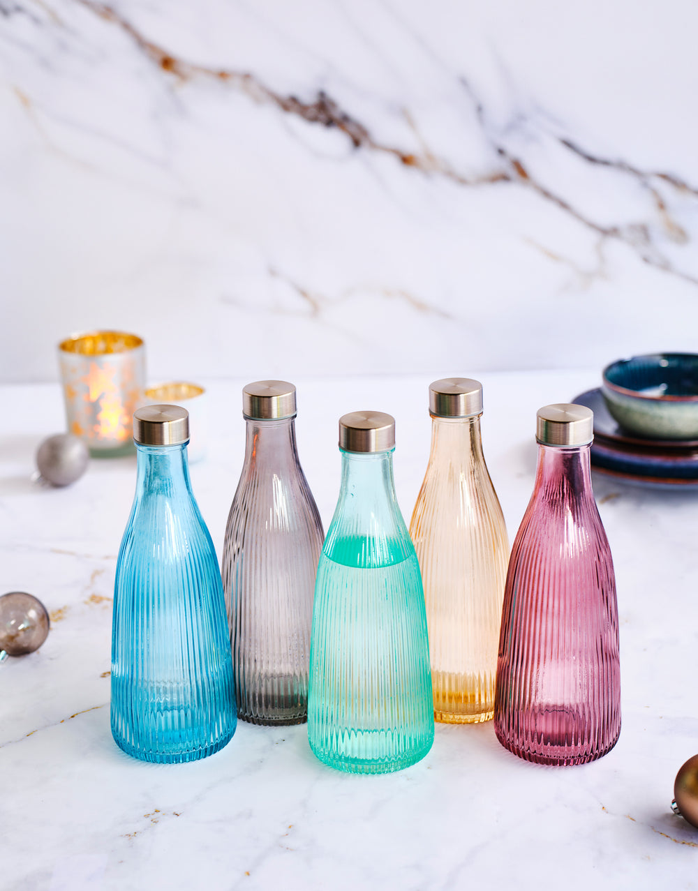 Carafe à eau Cosy & Trendy - Bouchon en inox - Atla - 1 litre
