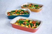 Plat a gratin Cosy & Trendy - en faïence - Fontestic - 34 x 21 x 5,5 cm
