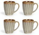 Ensemble de mugs Cosy&Trendy - en céramique - Astera Pearl - 350 ml - 4 pièces
