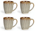 Ensemble de mugs Cosy&Trendy - en céramique - Astera Pearl - 350 ml - 4 pièces