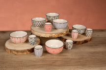 Set d'assiettes de dîner Cosy & Trendy - en gres - Delirio - Ø 24 cm - 6 pièces