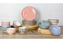 Set d'assiettes de dîner Cosy & Trendy - en gres - Delirio - Ø 24 cm - 6 pièces