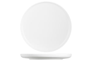 Set d'assiettes Cosy & Trendy - en porcelaine - Moon White - 28 cm - 4 pièces