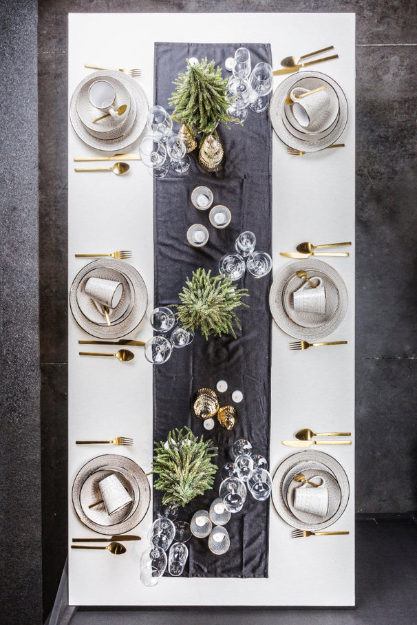 Set d'assiettes Cosy&Trendy - Assiettes dessert - Murano Beige - 20cm - 6 pièces