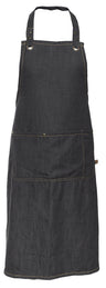 Tablier de cuisine Cosy & Trendy - En coton - D'nim - Bleu foncé - 1 pièce