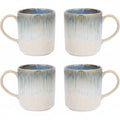Ensemble de mugs Cosy & Trendy - Mugs a cafe - Listra Ocean - 390 ml - 4 pièces