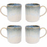 Ensemble de mugs Cosy & Trendy - Mugs a cafe - Listra Ocean - 390 ml - 4 pièces