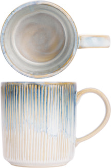 Ensemble de mugs Cosy & Trendy - Mugs a cafe - Listra Ocean - 390 ml - 4 pièces
