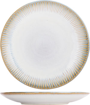 Ensemble d'assiettes Cosy & Trendy - en grès - Listra Ocean - ø 20 cm - 4 pièces