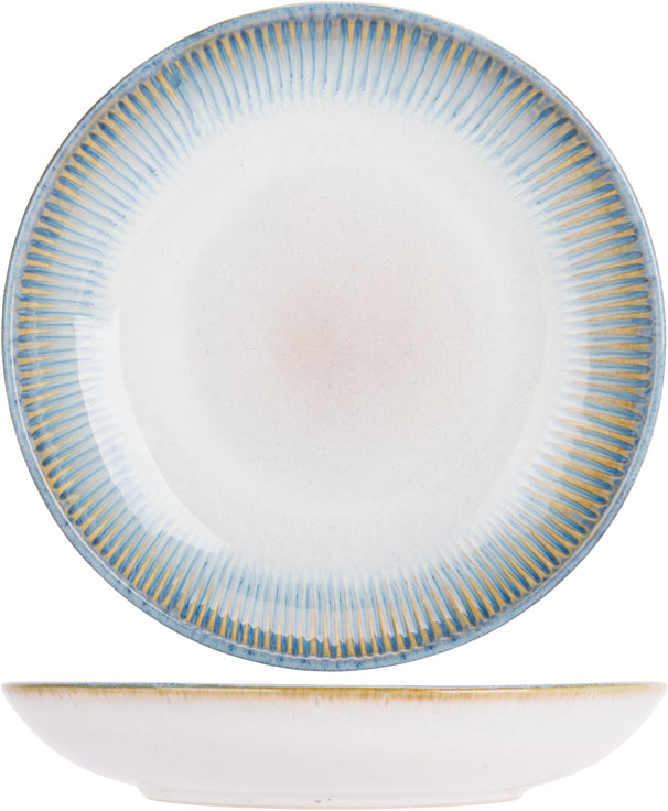 Set d'assiettes Cosy&Trendy - Assiettes a soupe - Listra - 21 cm - 4 pièces