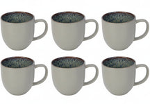 Ensemble de mugs à café Cosy & Trendy - en grès - Oona - 340 ml - 6 pièces