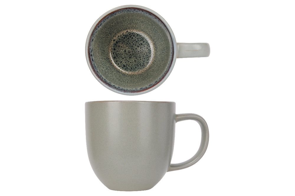 Ensemble de mugs à café Cosy & Trendy - en grès - Oona - 340 ml - 6 pièces