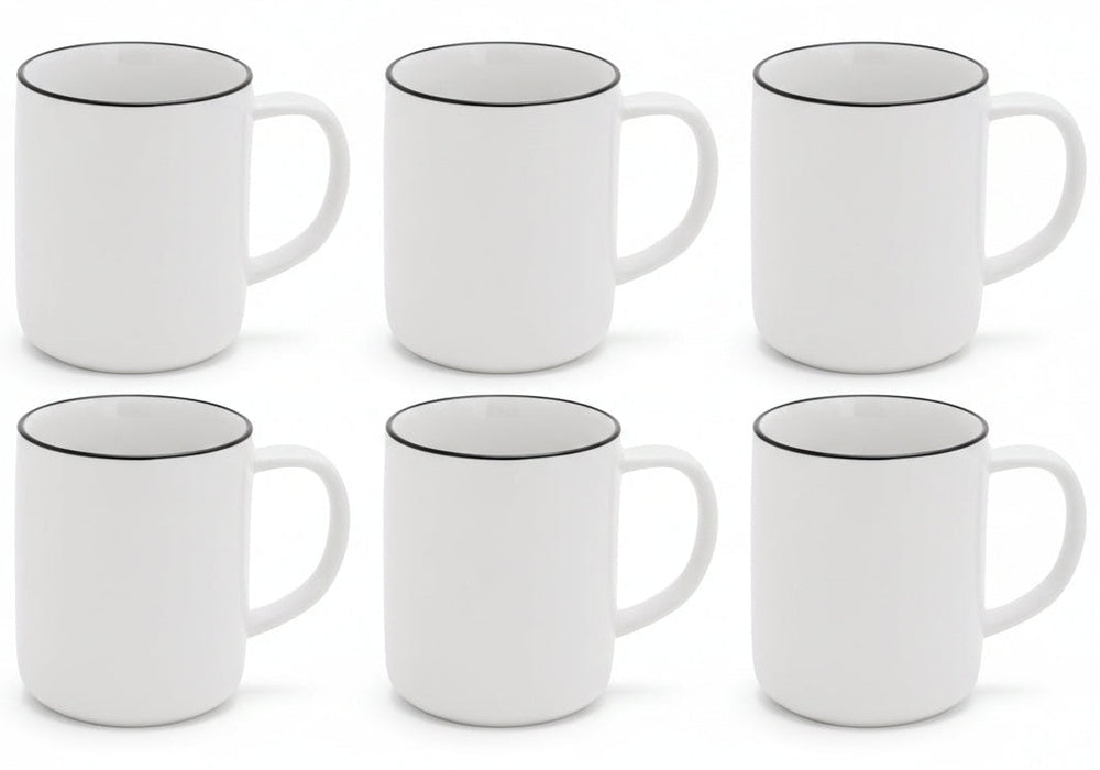 Ensemble de mugs Cosy & Trendy - Mugs à café - Renée - 340 ml - 6 pièces