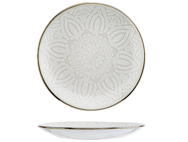 Set d'assiettes Cosy&Trendy - Assiettes dessert - Murano Beige - 20cm - 6 pièces