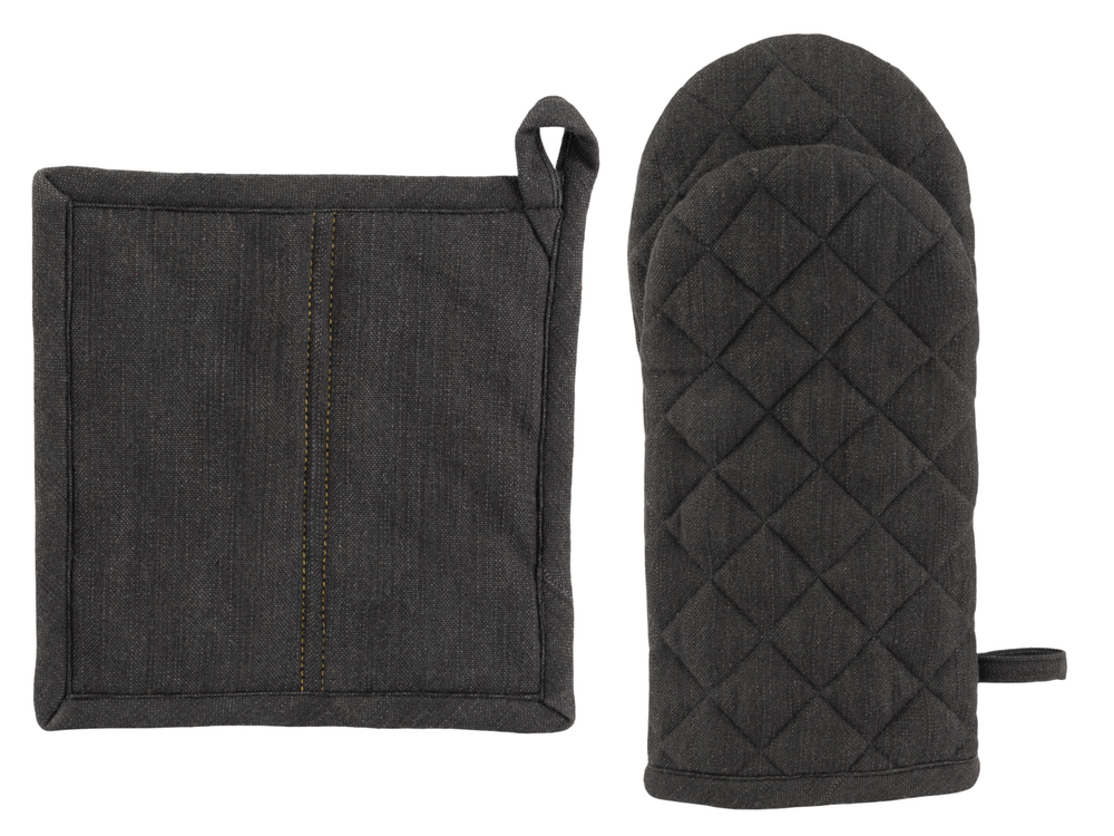 Ensemble de gants de four Cosy&Trendy - Manique - D'nim - TU - 2 pièces