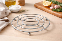 Dessous de plat Cosy & Trendy - Sous-verre de poêle - en chrome - ø 18 cm