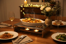 Chauffe-plat Cosy & Trendy - Plaque chauffante - en inox - 26,4x14,9x7 cm